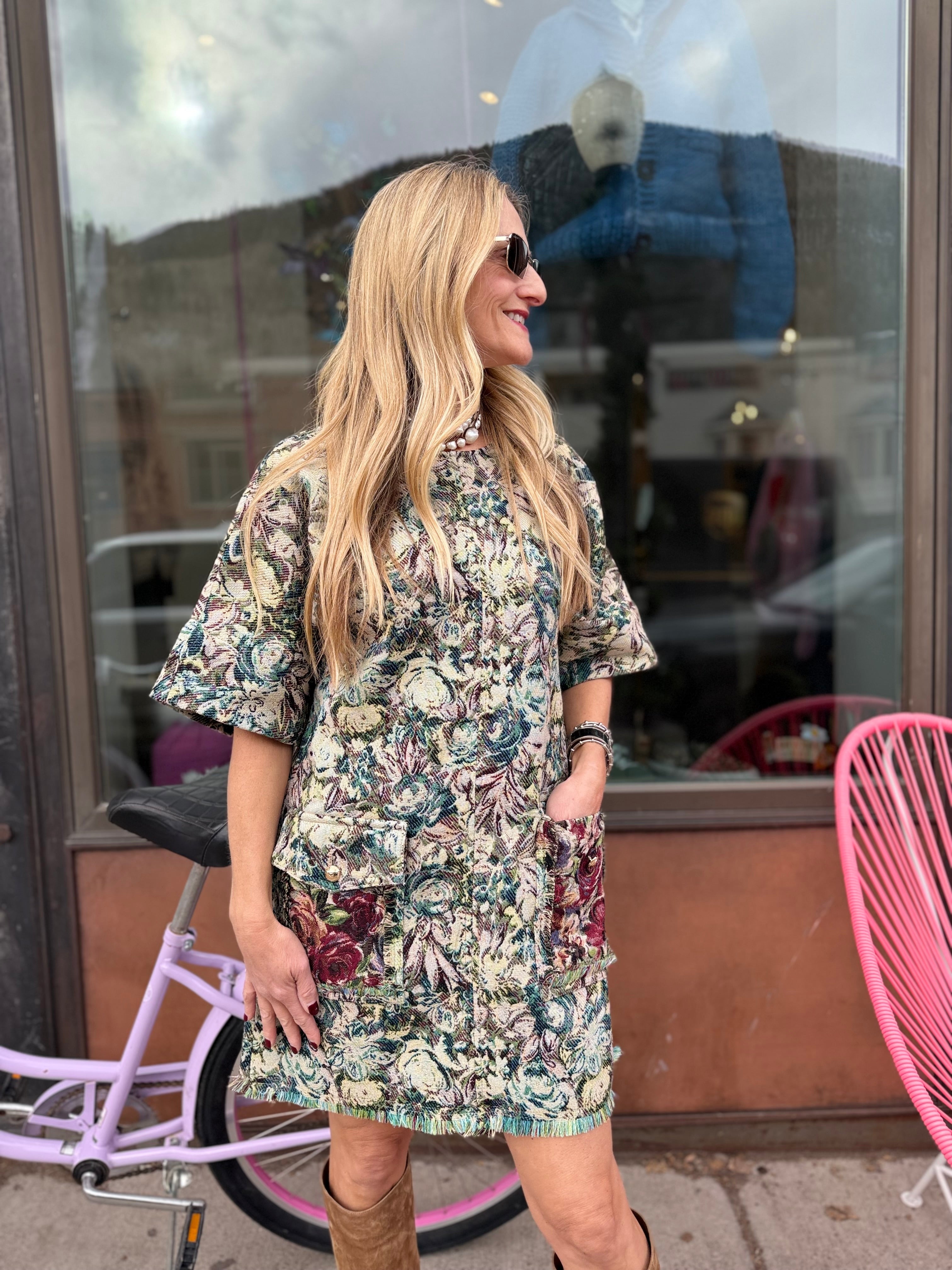 GANNI Kimono Dress