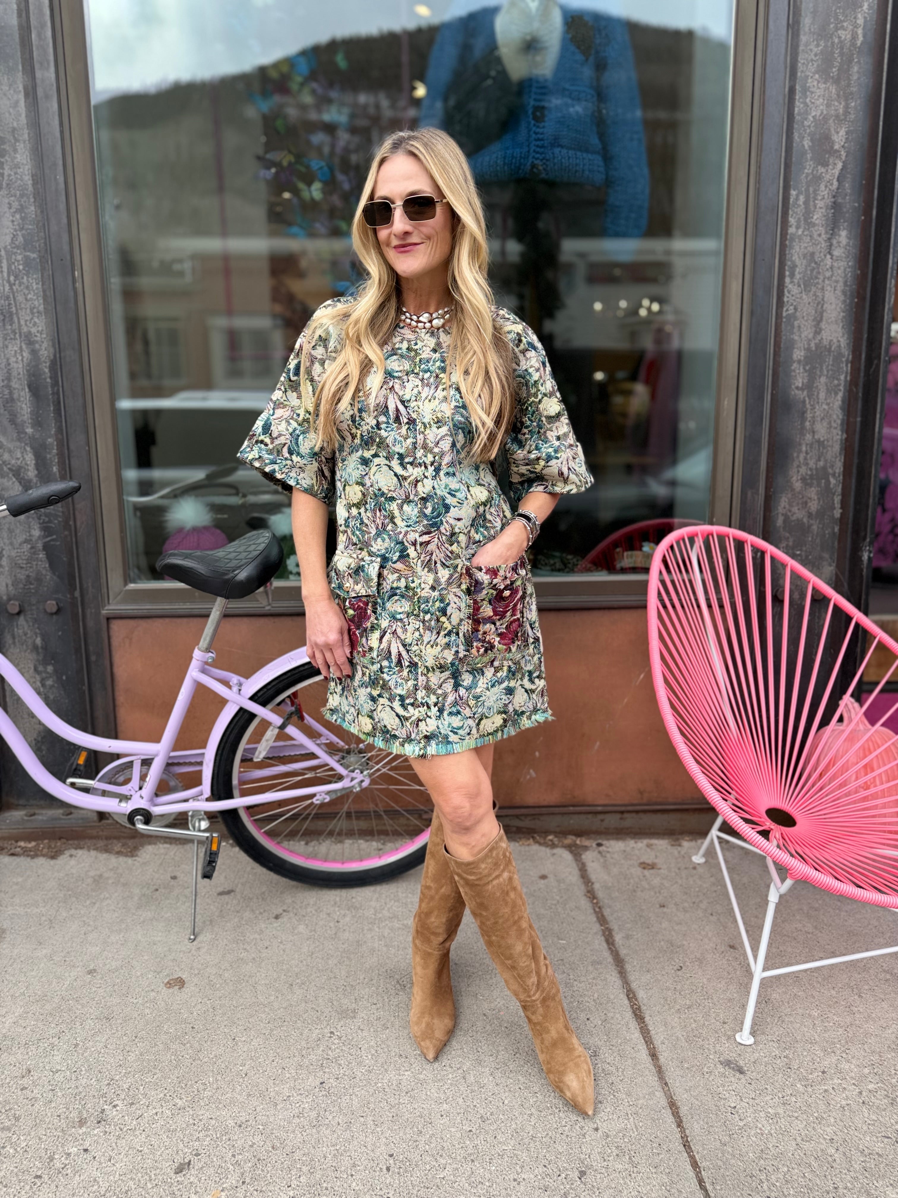 GANNI Kimono Dress